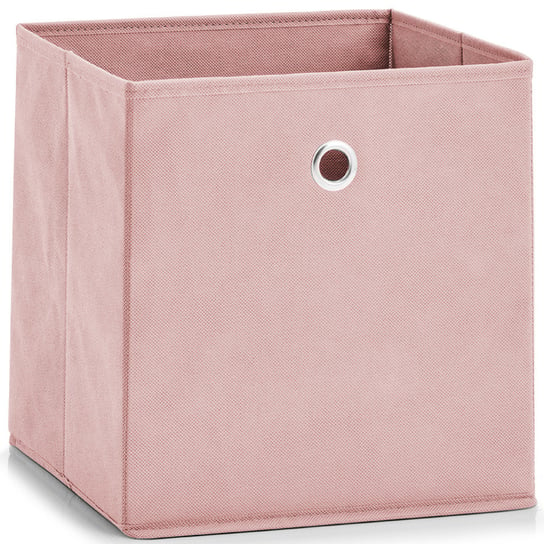Pudełko tekstylne, ZELLER, 28x28x28 cm, różowe Zeller