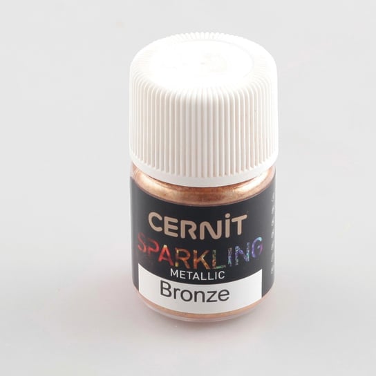 Puder metalizujący, brązowy, 3 g Cernit