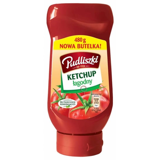 Pudliszki ketchup łagodny 480g Pudliszki
