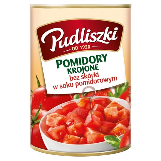 Pudliszki Pomidory krojone bez skórki 400G Pudliszki