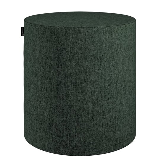 Puf Barrel, leśna zieleń szenil, ø40, wys. 40 cm, City Inna marka