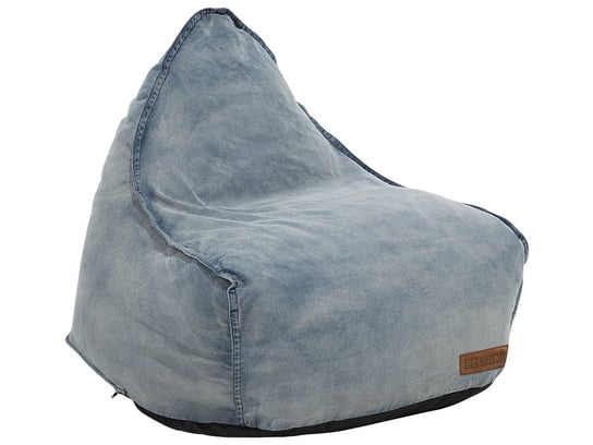 Pufa BELIANI Drop, jeansowa, 73x63x75 cm Beliani
