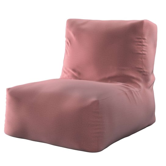 Pufa- fotel, jasna śliwka, 67 × 31 × 75 cm, Ingrid Dekoria