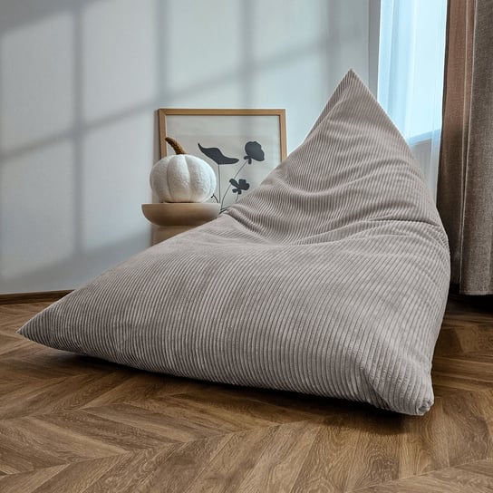 Pufa MANCHESTER LN86 | szary L (wys. 80, szer. 95cm, dł. 120cm) Decordruk