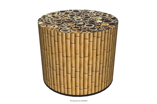 Pufa wzór bambusa RASIL Konsimo