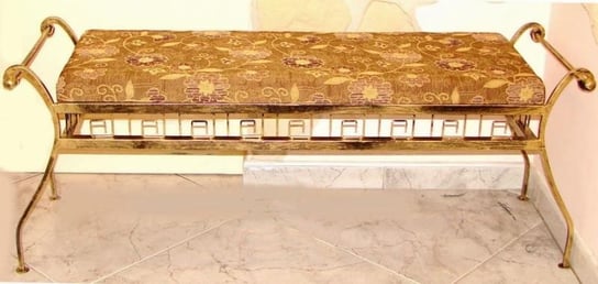 Pufa wzór grecki, 138x47x52 cm 