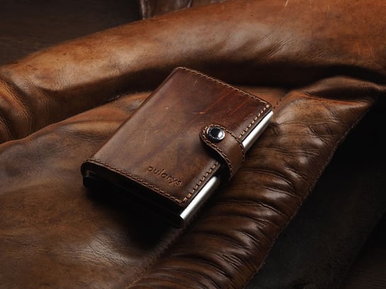 Pularys, Portfel Rfid Viking Saddle Leather 167231007 Pularys