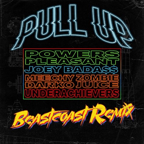 Pull up Zombie Juice, Joey Bada$$, Meechy Darko, Powers Pleasant, The Underachievers