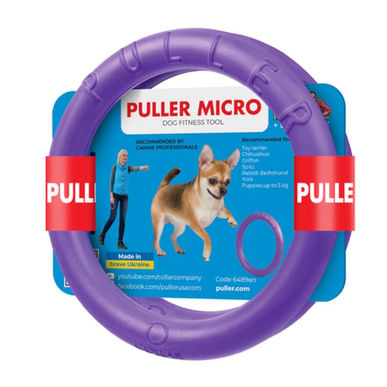 Puller Micro 12.5Cm Ring Do Ćwiczeń Dla Psa, Zabawka Dla Średnich Psów Doggy