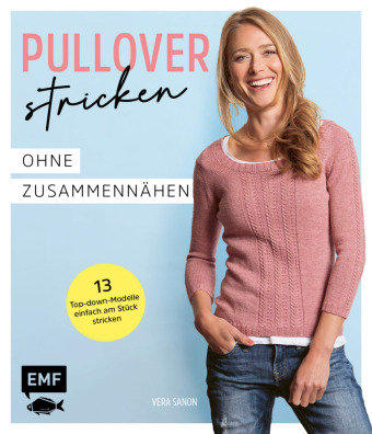Pullover stricken ohne Zusammennähen Edition Michael Fischer