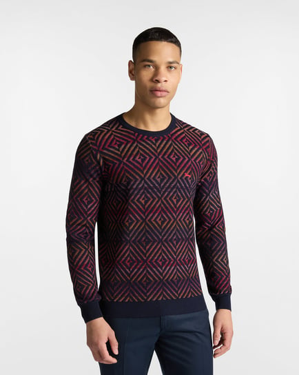 pullover uomo blu navy Inna marka