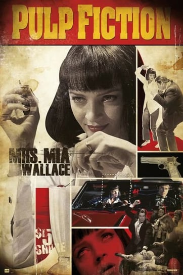 Pulp Fiction - Mia Wallace - plakat 61x91,5 cm Grupoerik
