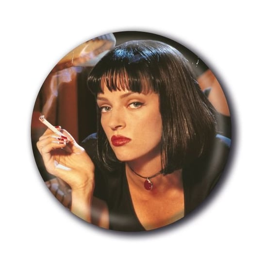 Pulp Fiction Mia Wallace - przypinka Pyramid International