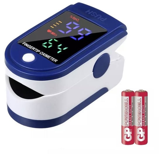 Pulsoksymetr Pulsometr Medyczny Napalcowy +Baterie Inna marka