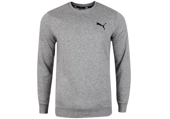 Puma  Bluza Męska Dresowa Bawełna Ess Small Logo Crew Grey 586684 53 Xxl Puma