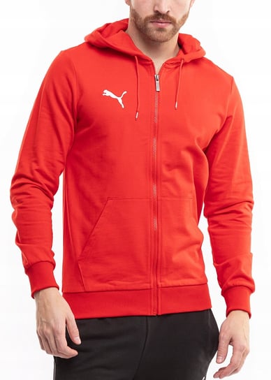 PUMA bluza męska sportowa z kapturem rozpinana hoodie Team Goal roz. L Puma