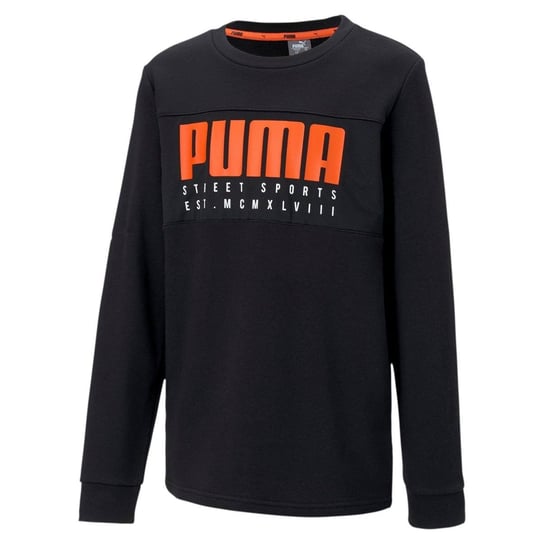 Puma, Bluza sportowa chłopięca, ALPHA CREW 58127201, czarny, rozmiar 128 Puma