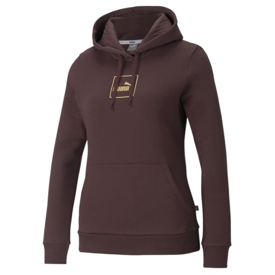 Puma, Bluza sportowa damska, Holiday Hoodie 589549-21, bordowa, rozmiar S Puma