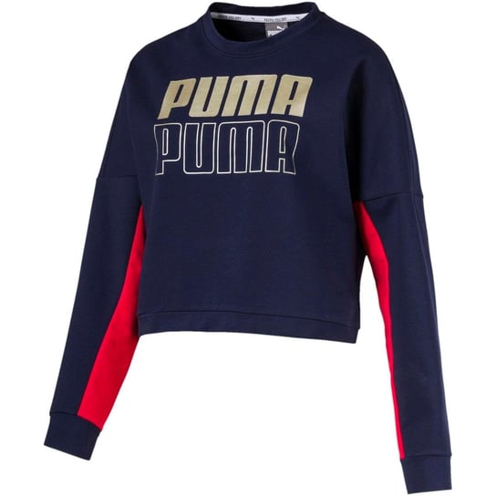 Puma, Bluza sportowa damska, Modern Sport 85258506, granatowy, rozmiar L Puma