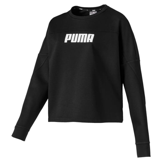 Puma, Bluza sportowa damska, Nu-Tility Cropped 58008601, czarny, rozmiar L Puma