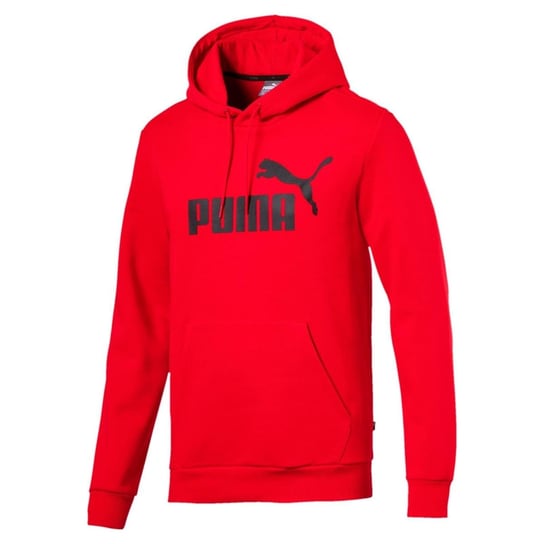 Puma, Bluza sportowa męska, ESS HOODY FL BIG LOGO 85174305, czerwony, rozmiar L Puma