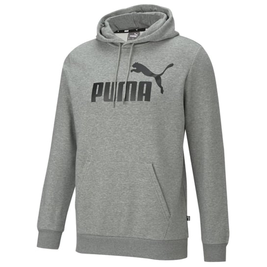 Puma, Bluza sportowa męska, Essential Big Logo Hoody 586686-03, szara, rozmiar L Puma
