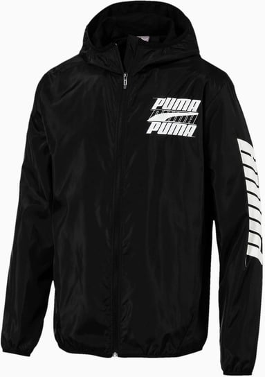 Puma, Bluza sportowa męska, REBEL WINDBREAKER, 844112-01, czarna, rozmiar XL Puma