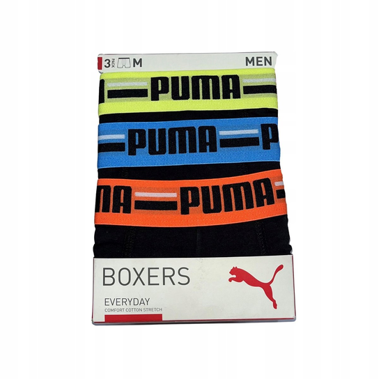 Puma Bokserki Basic Brand 3-Pack 93545714 R S Puma