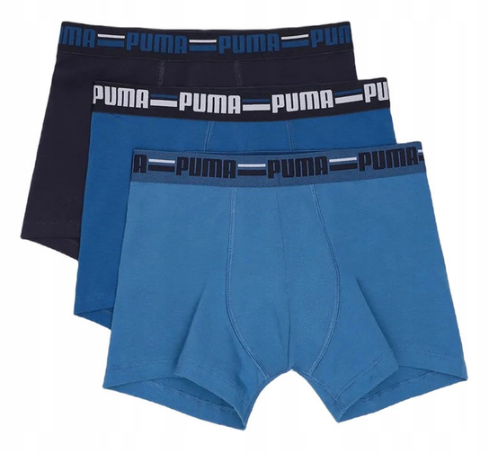 Puma Bokserki Basic Brand Elastic 3-Pack 93545702 R S Puma