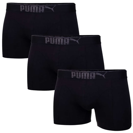 Puma Bokserki Męskie Premium Sueded Cotton Boxer 3 Pary Black 935032 01 M Puma