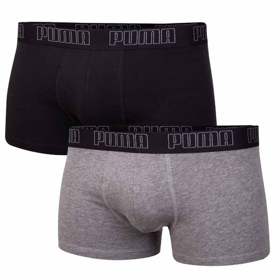 Puma Bokserki Męskie Trunks 2 Pary Grey 935015 08  L Puma