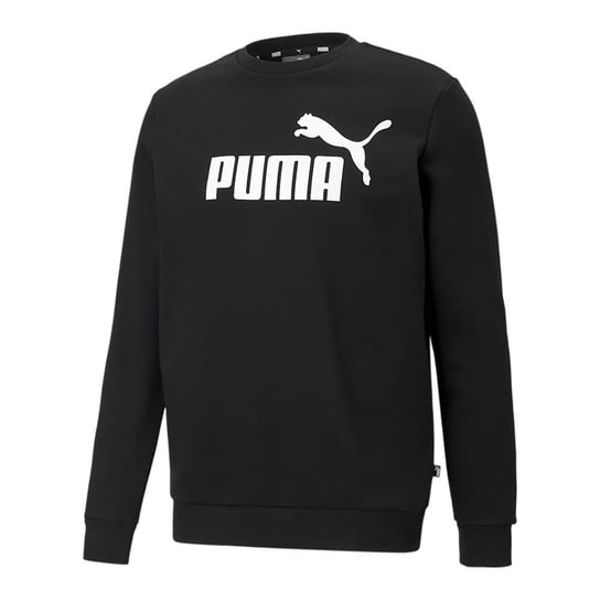 Puma, Ess Big Logo Crew FL, czarna, (58667801), rozmiar M Puma