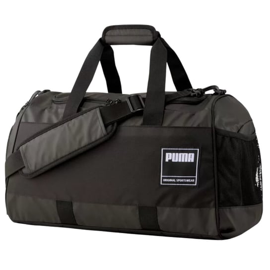 Puma Gym Duffle M Bag 077363-01, czarna torba, pojemność: 35 L Puma