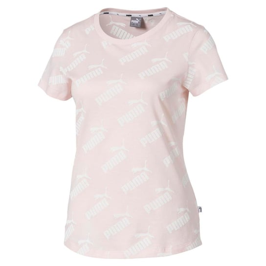 Puma, Koszulka damska, AMPLIFIED AOP TEE 58254617, różowy, rozmiar L Puma