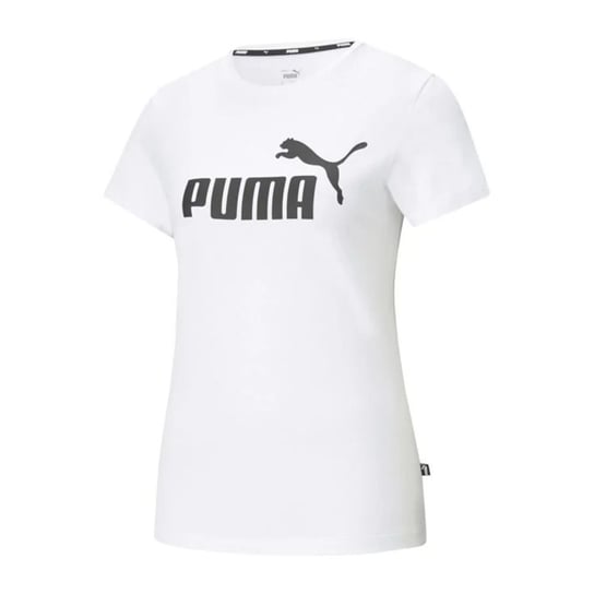 Puma, Koszulka damska, ESS Logo Tee, biała (58677402), rozmiar M Puma