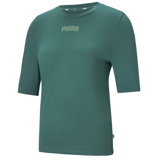 Puma, Koszulka damska, Modern Basics Tee Cloud zielona 585929 45, rozmiar S Puma