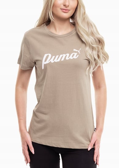 PUMA koszulka damska t-shirt bluzka sportowa bawełniana ESS+Script roz. XXL Puma