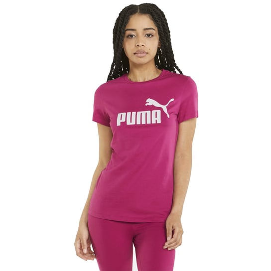 Puma Koszulka Damska T-Shirt Ess Logo Tee Fuksja 586775 86 Xs Puma