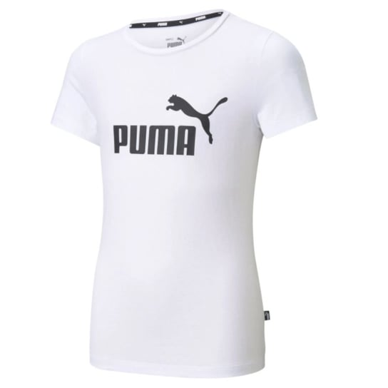 Puma, Koszulka dziecięca, ESS Logo Tee G biała 587029 02, rozmiar 128 Puma