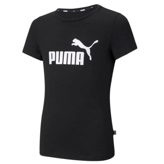 Puma, Koszulka dziecięca, ESS Logo Tee G czarna 587029 01, rozmiar 152 Puma