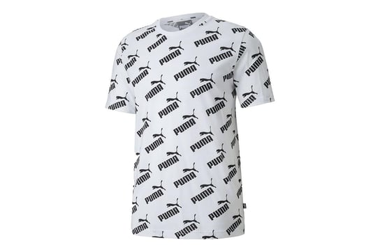 Puma, Koszulka męska, AMPLIFIED AOP TEE 58142702, biały, rozmiar M Puma