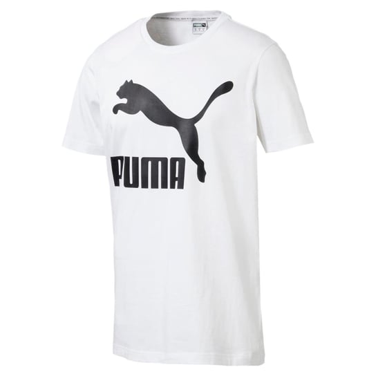 Puma, Koszulka męska, Classics Logo Tee 59513202, biały, rozmiar M Puma