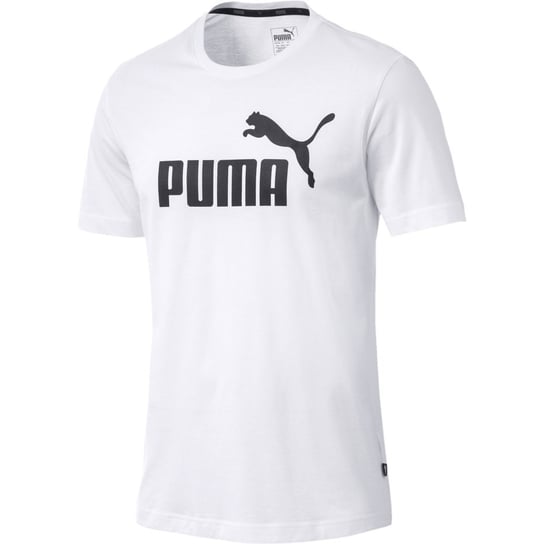 Puma, Koszulka męska ESS Logo Tee, biała 851740 02, rozmiar XL Puma