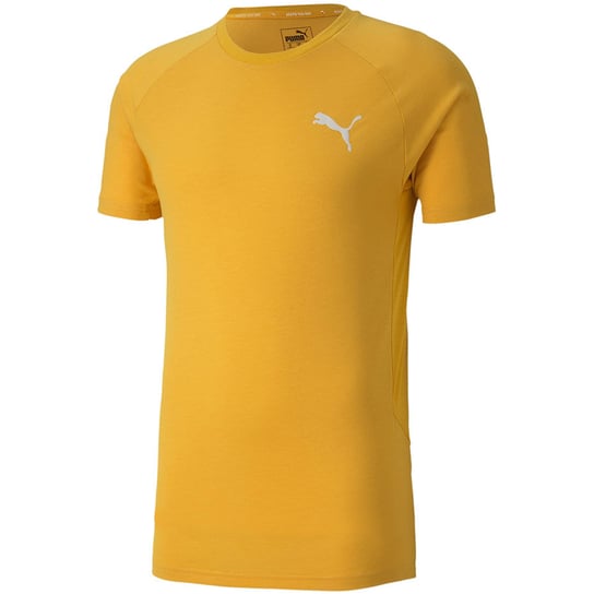 Puma, Koszulka męska, Evostripe Lite Tee żółta 581534 25, rozmiar S Puma