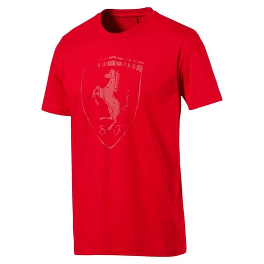 Puma, Koszulka męska, Ferrari Big Shield 57524102, czerwony, rozmiar L Puma