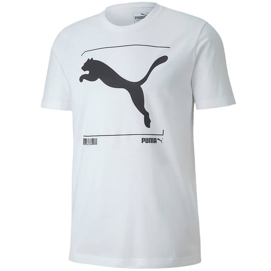 Puma, Koszulka męska, Nu-tility Graphic Tee 581552 02, rozmiar S Puma