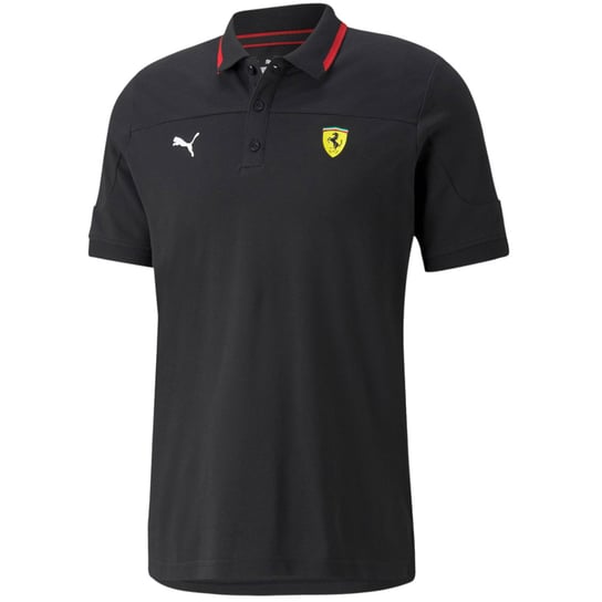 Puma, Koszulka męska polo, Scuderia Ferrari Race Polo 531686-01, czarna, rozmiar XL Puma