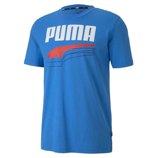 Puma, Koszulka męska, REBEL BOLD TEE 58135641, rozmiar L, niebieski Puma