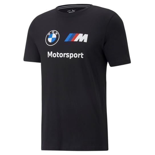 Puma Koszulka Męska T-Shirt Bmw Mms Ess Logo Tee Czarna 536246 01 M Puma