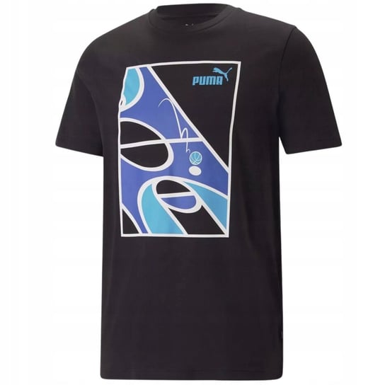 Puma Koszulka Męska T-Shirt Graphics Czarna Xl Puma
